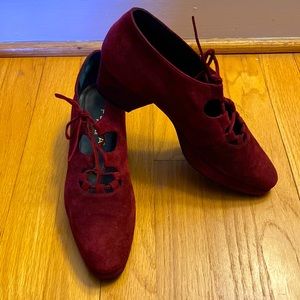 PETRA FIRENZE suede heels